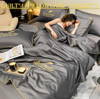 Enjoy a cool summer🛏️ Summer Simple Ice Silk Quilt❄️