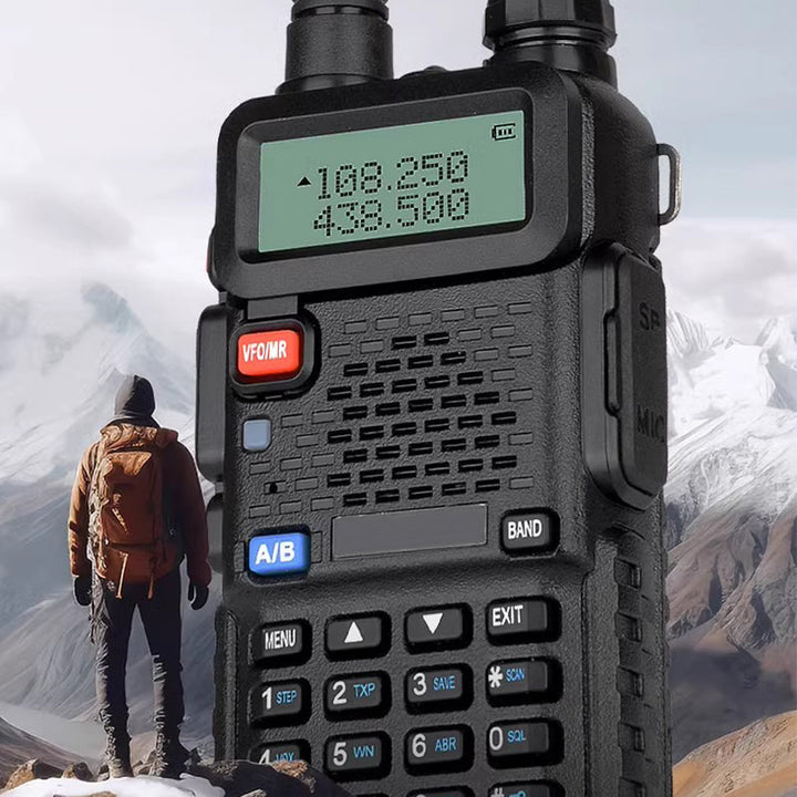 🔥2025 Het rea🔥UV-5R Amatörradio med lång räckvidd UV5R Tvåvägsradio med dubbelband, walkie-radio