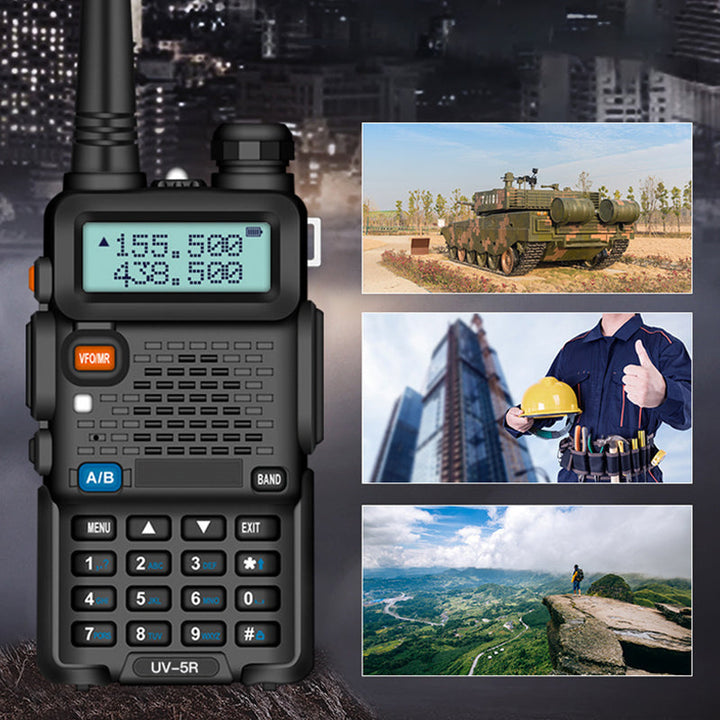 🔥2025 Het rea🔥UV-5R Amatörradio med lång räckvidd UV5R Tvåvägsradio med dubbelband, walkie-radio
