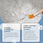 Versatile Quick-Drying Transparent Waterproof Adhesive