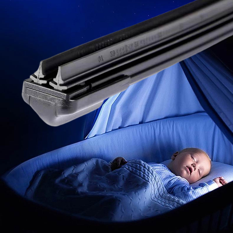 🚗Multi-Function Boneless Double Rubber Strip Wiper