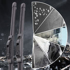 🚗Multi-Function Boneless Double Rubber Strip Wiper