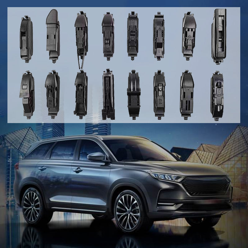 🚗Multi-Function Boneless Double Rubber Strip Wiper