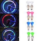 8Pcs Motorcycle Water Resistant Wheel Tire Light Lamp