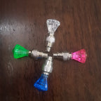 8Pcs Motorcycle Water Resistant Wheel Tire Light Lamp