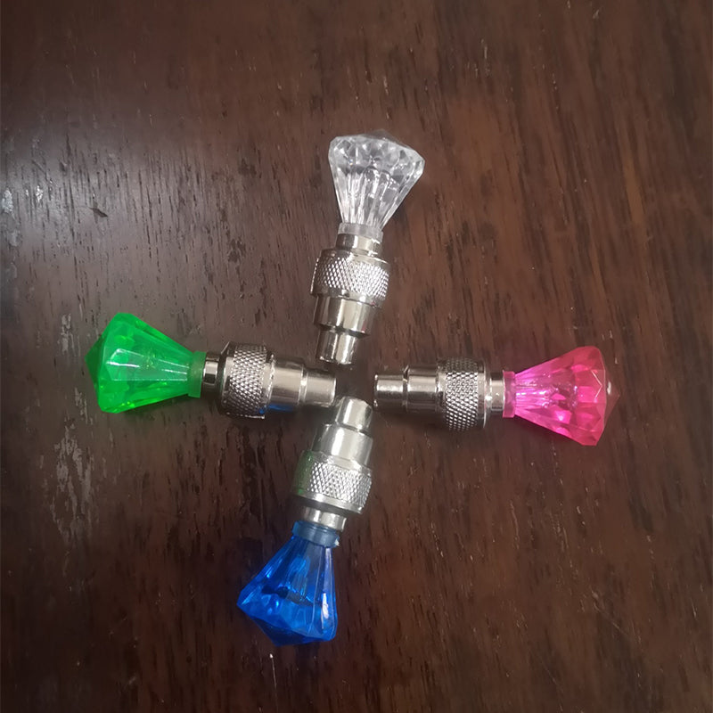 8Pcs Motorcycle Water Resistant Wheel Tire Light Lamp