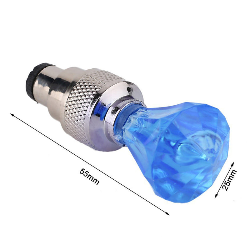 8Pcs Motorcycle Water Resistant Wheel Tire Light Lamp