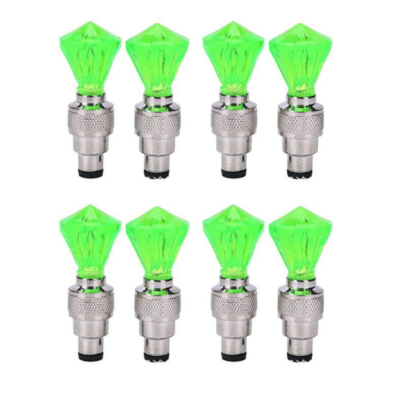 8Pcs Motorcycle Water Resistant Wheel Tire Light Lamp