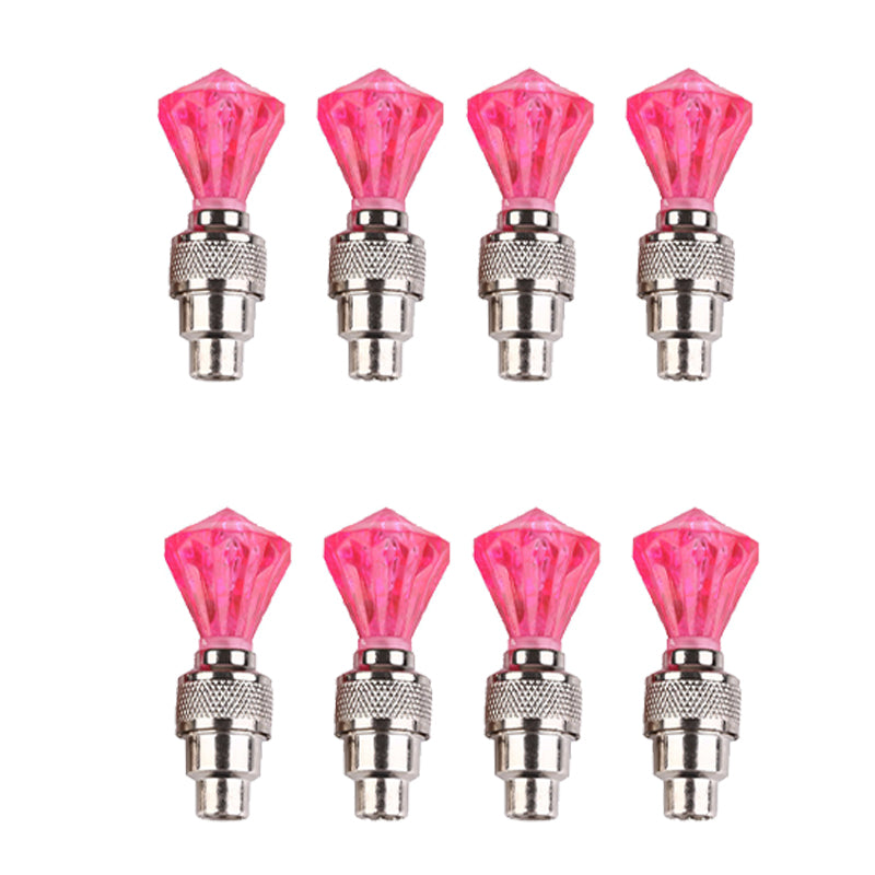 8Pcs Motorcycle Water Resistant Wheel Tire Light Lamp