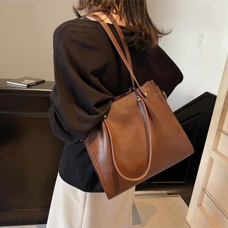 Elegant Vintage Large Capacity Adjustable Shoulder Bag