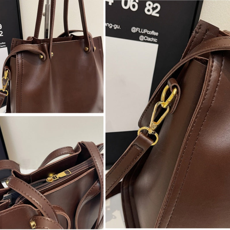 Elegant Vintage Large Capacity Adjustable Shoulder Bag