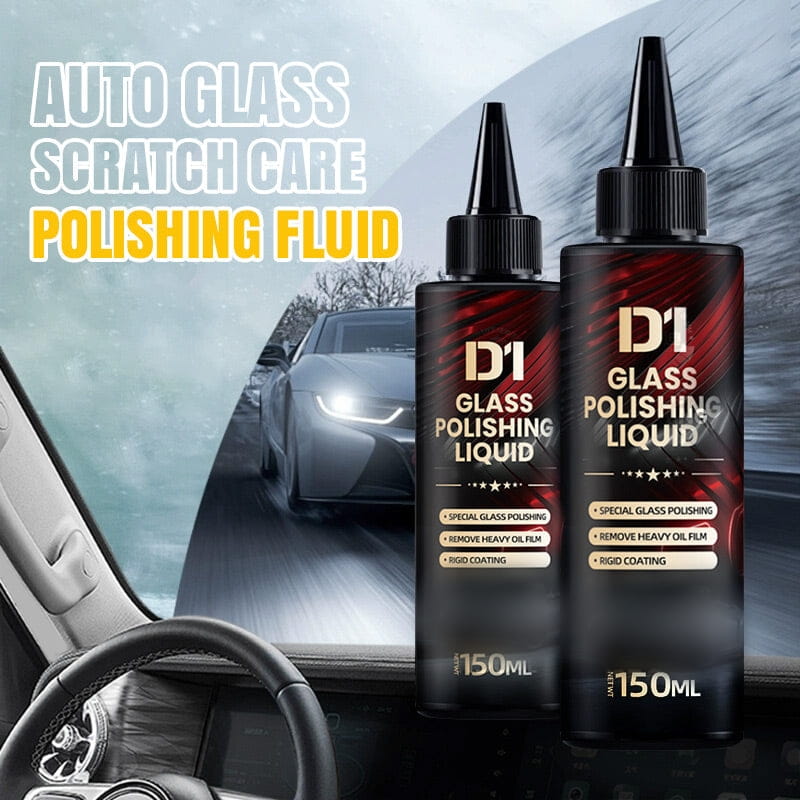 🔥Hot Sale 50% Off🔥Auto Glass Scratch Care Polishing Fluid
