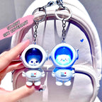 Speak “I love you” astronaut key chain pendant with Light