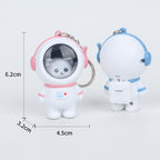 Speak “I love you” astronaut key chain pendant with Light