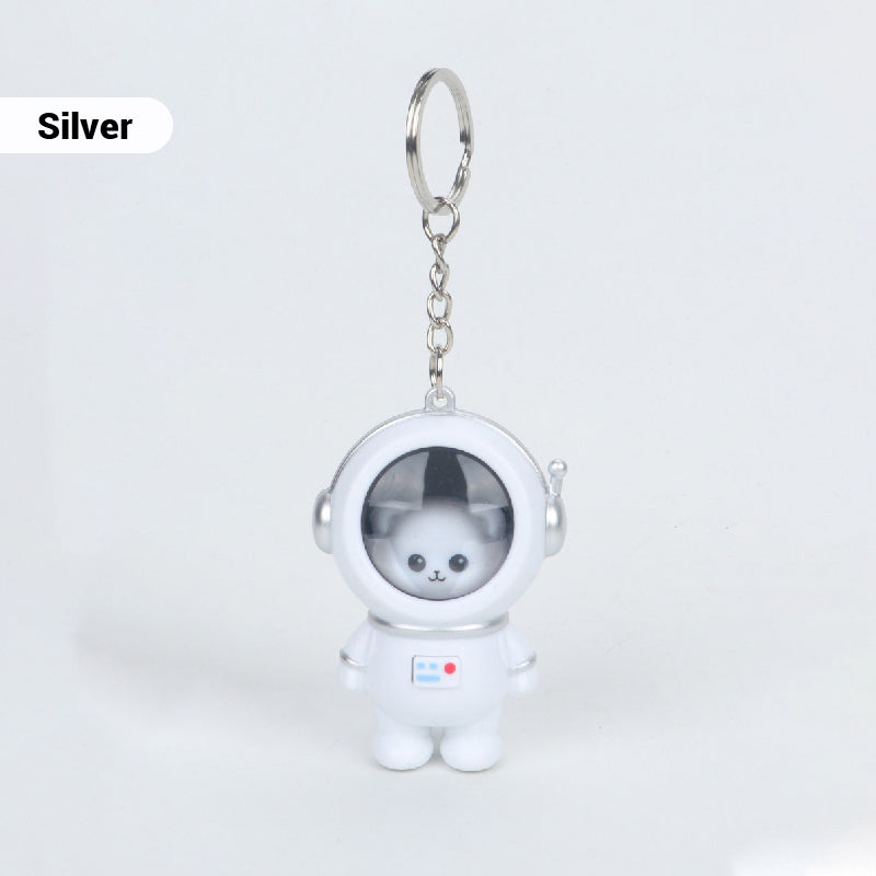 Speak “I love you” astronaut key chain pendant with Light