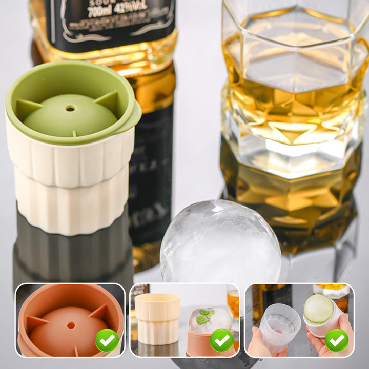 ⏳Meet the Summer Sale 50% OFF❄️ Portable Silicone Ice Ball Maker ❄️