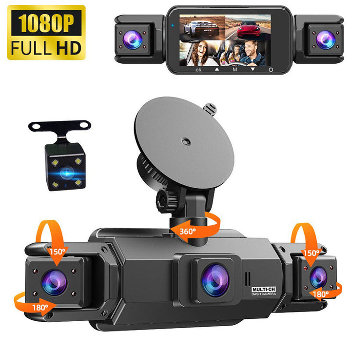 🔥New Arrival 2025🔥4-Channel HD Dash Cam with Night Vision
