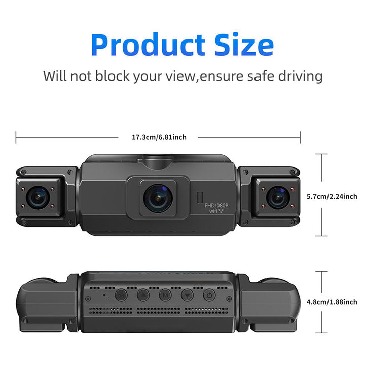 🔥New Arrival 2025🔥4-Channel HD Dash Cam with Night Vision