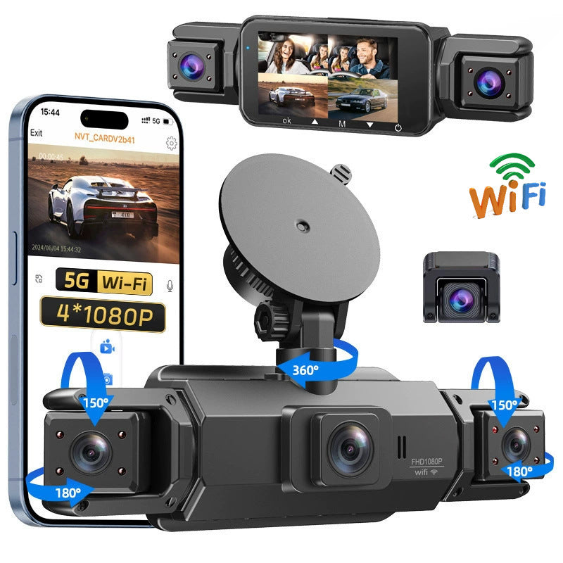 🔥New Arrival 2025🔥4-Channel HD Dash Cam with Night Vision