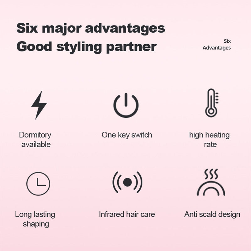 🎉Hot Sale 50% OFF🎉Home Electric Curling iron & Hair Straightening Comb