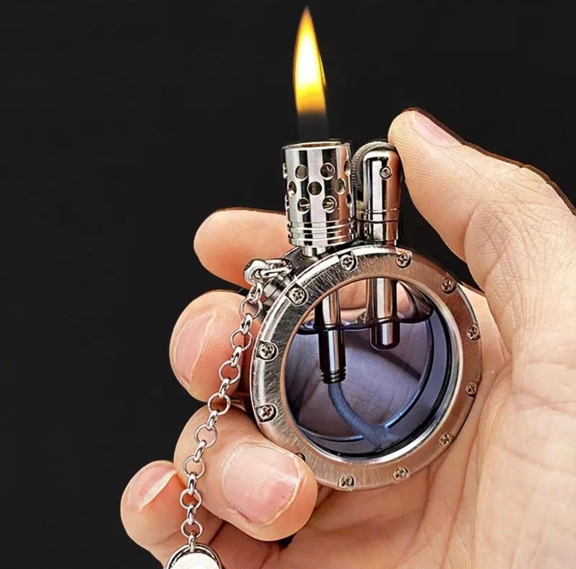 🔥🔥Retro Transparent Kerosene Lighter