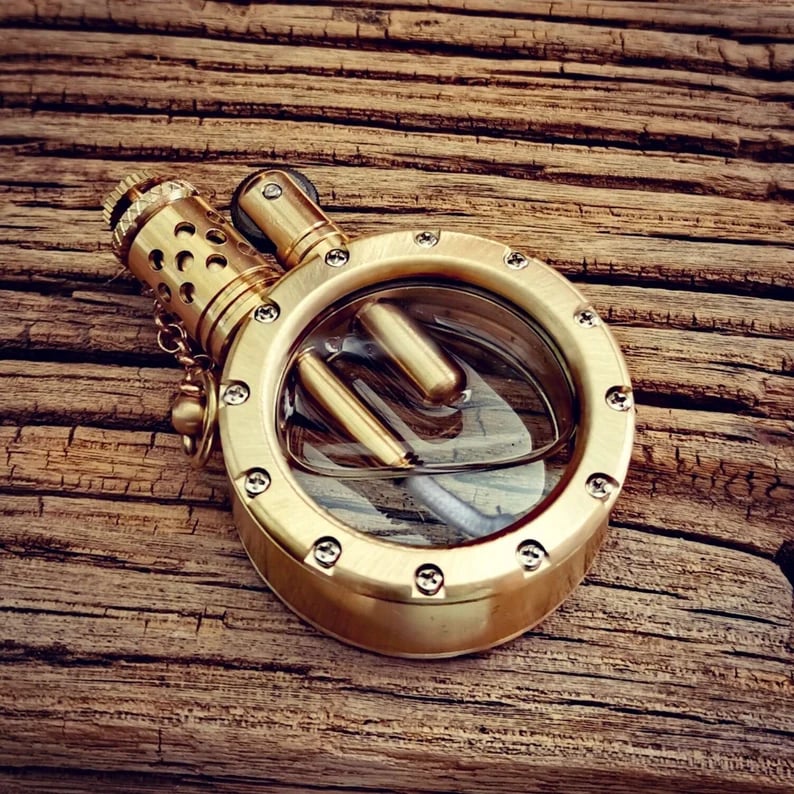 🔥🔥Retro Transparent Kerosene Lighter