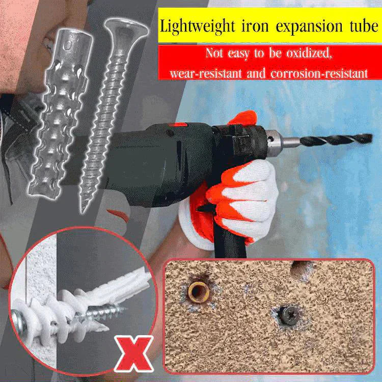 🔥Hot Sale 50%🔥Upgraded Serrated Iron Expansion Screw