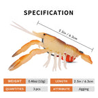 🔥Soft Shrimp Swimbait Pre-rigged Fishing Jig Lures