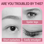 Smudge-Proof Waterproof Mascara for Lengthening, Volumizing & Curling
