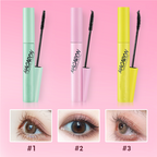 Smudge-Proof Waterproof Mascara for Lengthening, Volumizing & Curling