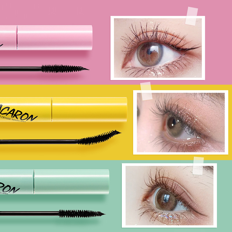 Smudge-Proof Waterproof Mascara for Lengthening, Volumizing & Curling
