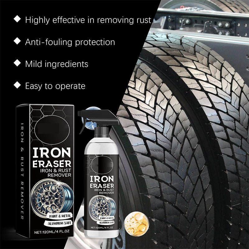 Spray nettoyant antirouille pour voiture