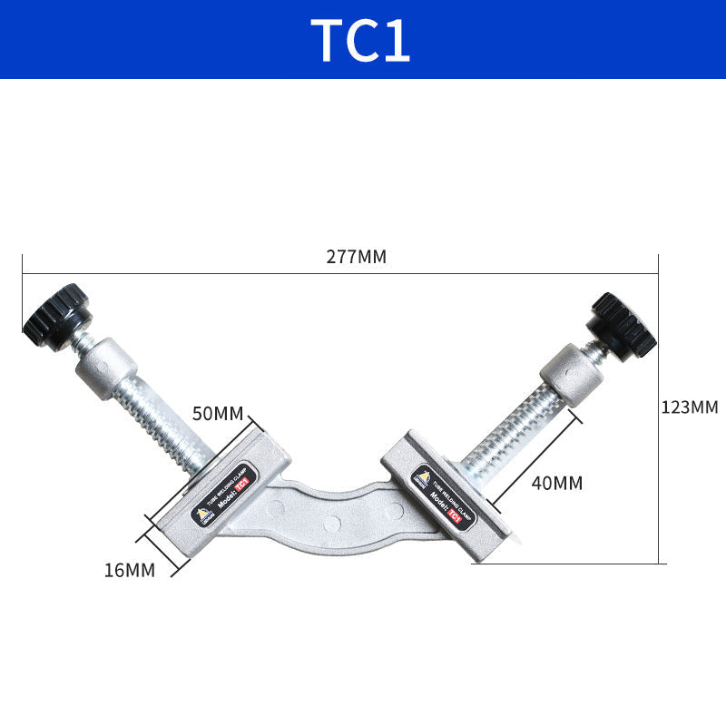 Adjustable Tube Clamp for Welding and Woodworking