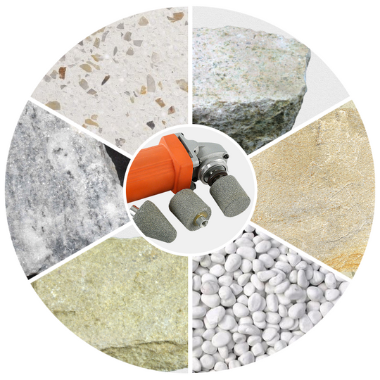 Shaped Stone Processing Grinding And Polishing Angle Grinder Grinding Head