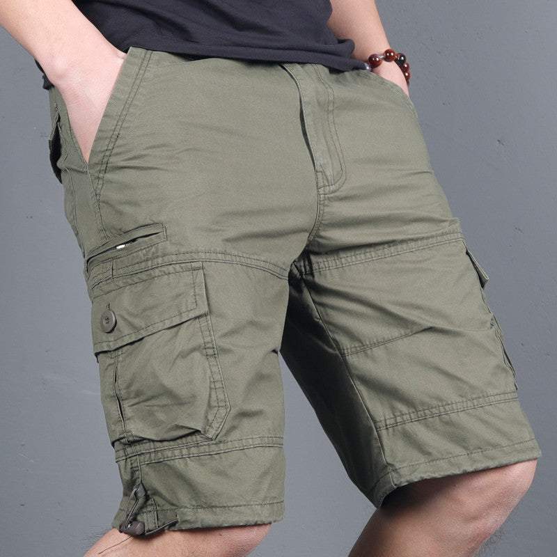 Men's Casual Multi-Pocket Cargo Shorts