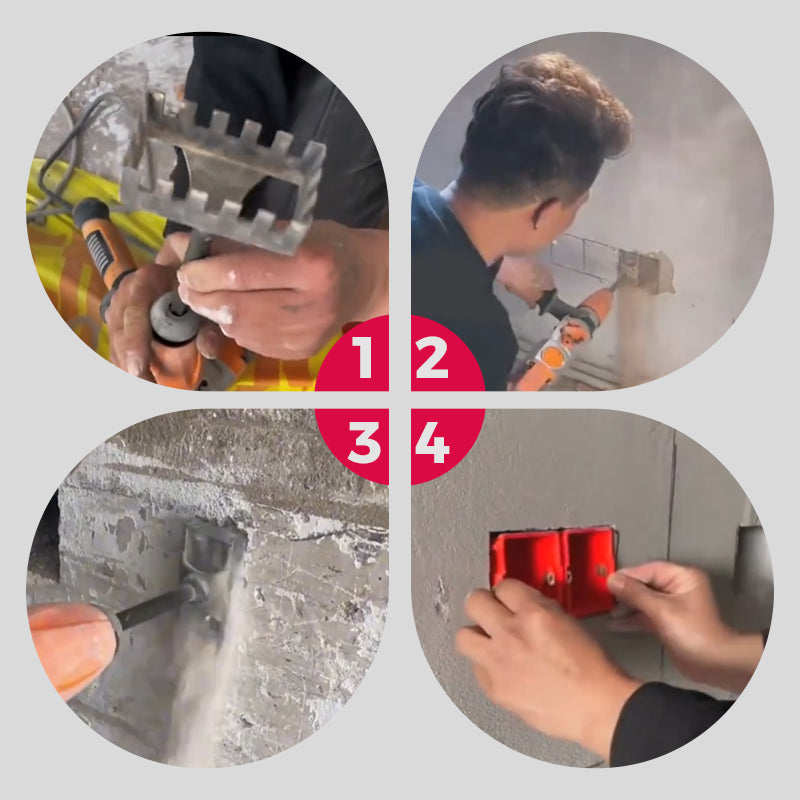 Creative Square Hole Cutter for Electrical Box