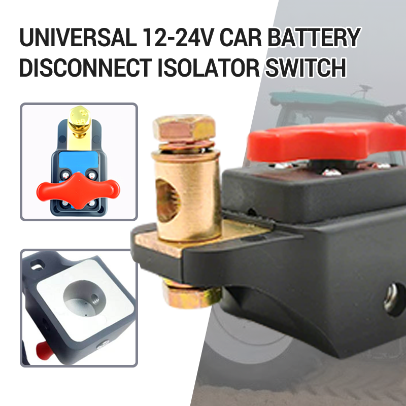 ⏳Time-limited Special⌛Universal 12-24V Car Battery Disconnect Isolator Switch