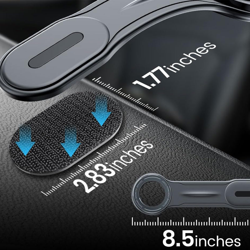 Support de téléphone magnétique pliable pour voiture