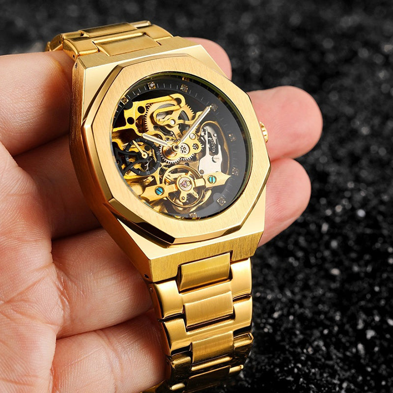 🎀2025 Spring Half Price Sale⌚Men’s Luxury Skeleton Mechanical Watch😍