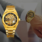 🎀2025 Spring Half Price Sale⌚Men’s Luxury Skeleton Mechanical Watch😍