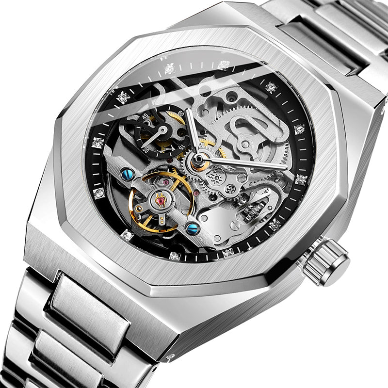 🎀2025 Spring Half Price Sale⌚Men’s Luxury Skeleton Mechanical Watch😍