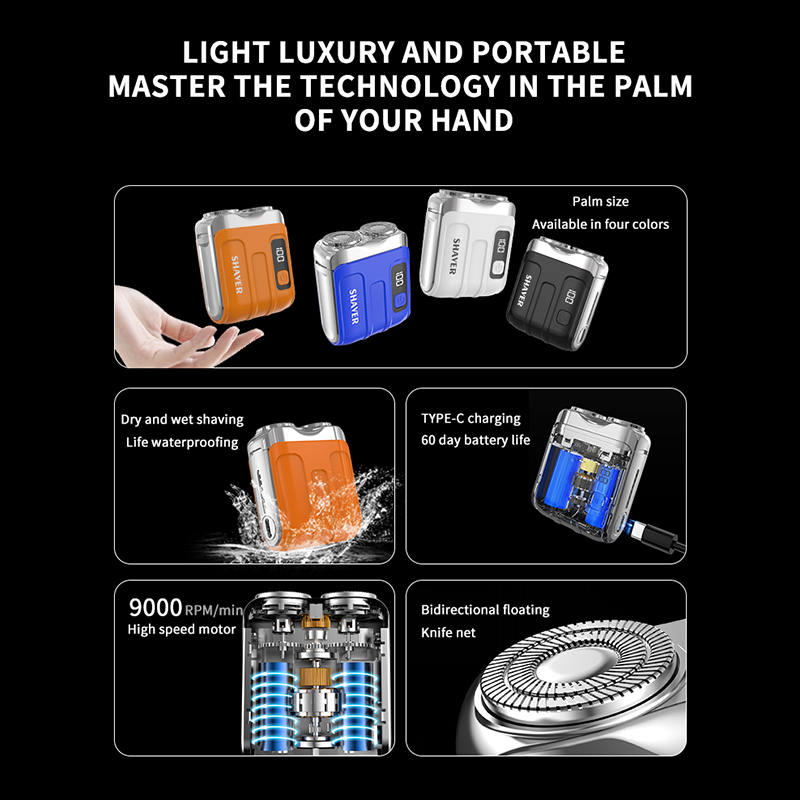 💥50% Reduction 🔥2025 HOT SALE🔥🥸Portable Mini Men's Electric Shaver
