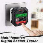 Multi-function Digital Socket Tester