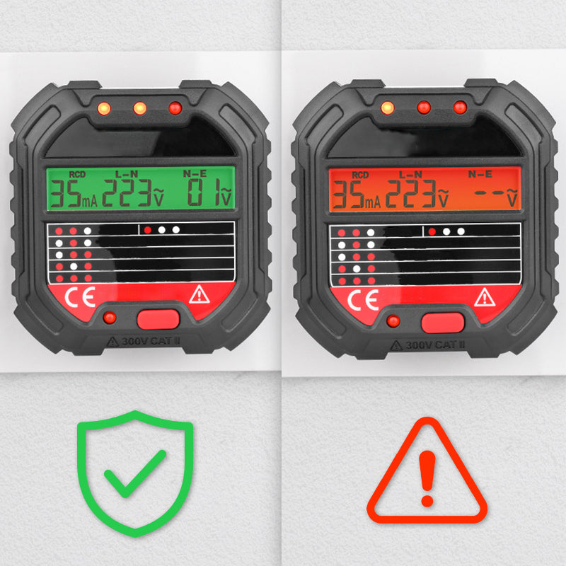 Multi-function Digital Socket Tester