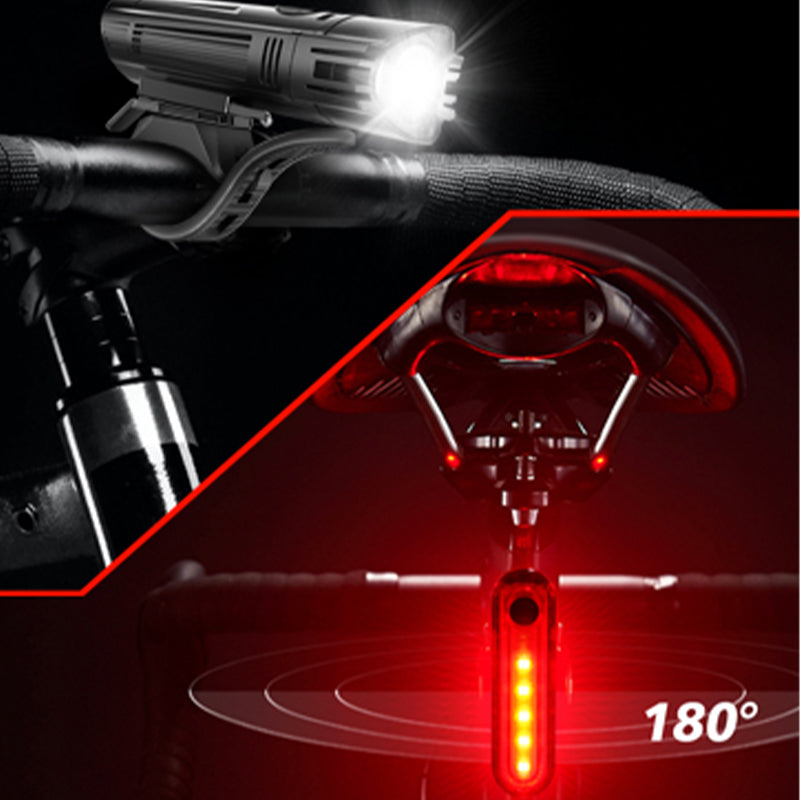 Smart Brake Sensing cykel bakljus