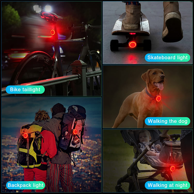 Smart Brake Sensing cykel bakljus