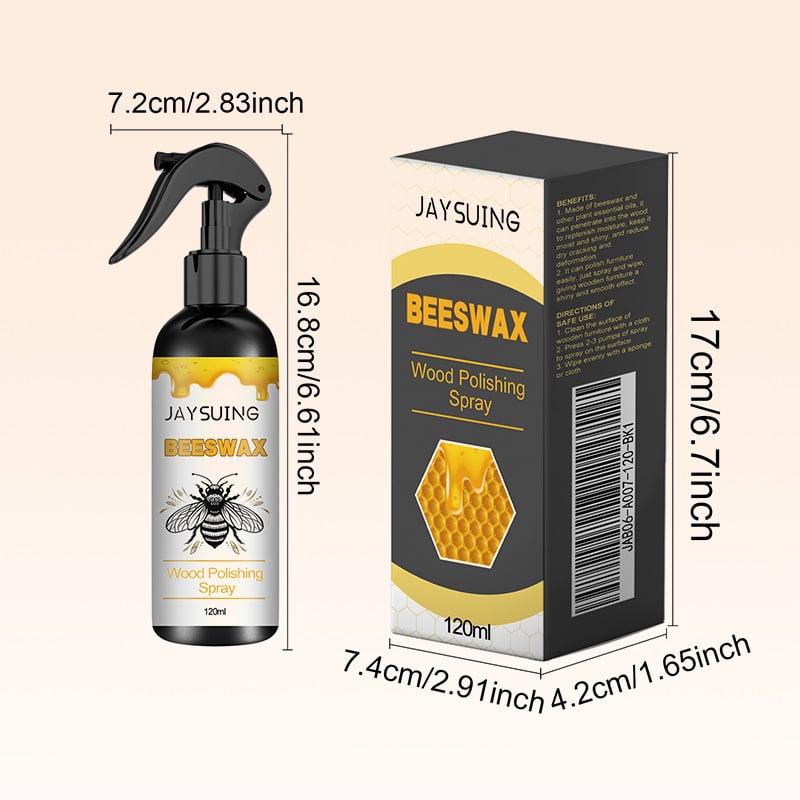 🔥Last Day Sale 50% OFF - Natural Beeswax Care Spray & Restorer