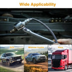 Clé à tête flexible pour capteur d'oxygène