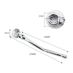 Clé à tête flexible pour capteur d'oxygène