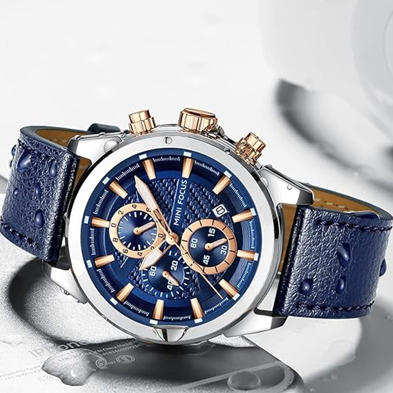 ⌚Orologio da uomo casual ed elegante al quarzo con quadrante luminoso.